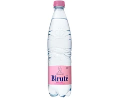 *Natūralus mineralinis vanduo Birutė 0.5l gazuotas, plastikiniame butelyje (D)