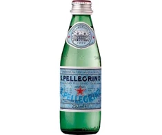 Natūralus mineralinis vanduo S.Pellegrino, gazuotas, stikliniame buteliuke, 0.25l (D)
