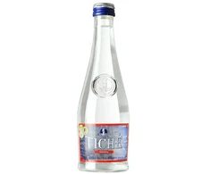Natūralus mineralinis vanduo Tichė, gazuotas, stikliniame buteliuke, 0.33l (D)