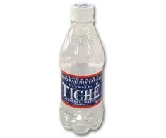 Natūralus mineralinis vanduo Tichė, gazuotas, plastikiniame butelyje, 0.33l (D)