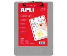Pagrindas rašymui Apli, A4, be atvertimo, su prispaudėju viršuje, aliuminis