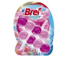 Pakabinamas tualeto gaiviklis Bref Brilliant Gel, Spring Rain, 2 x 42 g