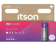 Elementai Panasonic Itson itsPOWER, AA šarminiai, 10 vnt./pak.