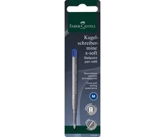 Šerdelė Faber-Castell x-soft, M BC, mėlynos spalvos