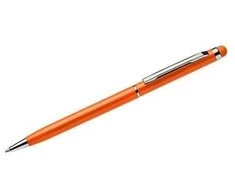 Pasukamas tušinukas TIN 2, su galiuku liečiamam ekranui, oranžinės spalvos