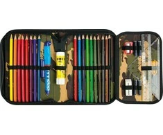 *Penalas EberhardFaber, Camo, užpildytas, 32 dalių