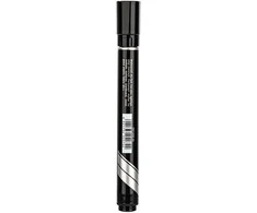 Permanentinis žymeklis DELI U100 apvalus 1,8 mm juodas