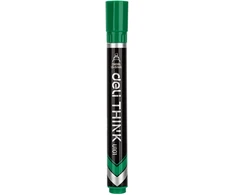 Permanentinis žymeklis DELI U101 1,5-5 mm, kirstu galu, žalias