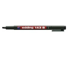 Edding 143 B OHP Marker Permanent 1-3 mm. juodas 1vnt.