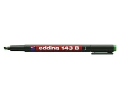 Edding 143 B OHP Marker Permanent 1-3 mm. žalias 1vnt.