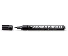 Permanentinis žymeklis Edding 2000C, apvaliu galiuku, 1,5-3mm, juodos spalvos
