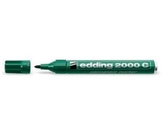 Permanentinis žymeklis Edding 2000C, apvaliu galiuku, 1,5-3mm, žalios spalvos