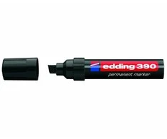 Permanentinis žymeklis Edding 390, 4-12mm, juodos spalvos
