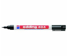Permanentinis žymeklis Edding 404, 0.75mm, juodos spalvos
