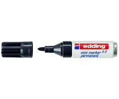 Permanentinis žymeklis Edding Mini, juodos spalvos