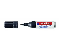 Permanentinis žymeklis Edding Mini, juodos spalvos