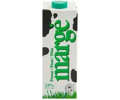 Pienas Margė, 2%, 1L