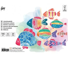 Piešimo sąsiuvinis College, A3, 180g, 20 lapų