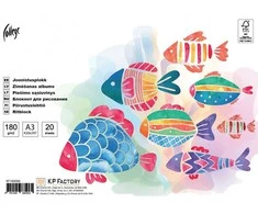 Piešimo sąsiuvinis College, A3, 180g, 20 lapų