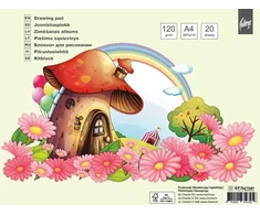 Piešimo sąsiuvinis College A4 20 lapų 120g