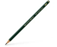 Pieštukas Faber-Castell 9000, HB, be trintuko