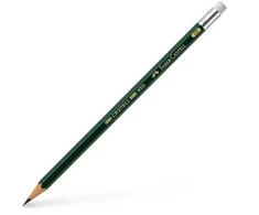 Pieštukas Faber-Castell 9000, HB, su trintuku