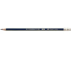 Pieštukas Faber-Castell Goldfaber, HB, su trintuku, padrožtas