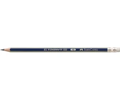 Pieštukas Faber-Castell Goldfaber, HB, su trintuku, padrožtas
