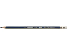 Pieštukas Faber-Castell Goldfaber, HB, su trintuku, padrožtas