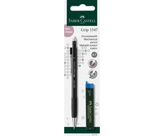 Pieštukas Faber-Castell Grip 1347, 0,7mm + papildomi grafitai