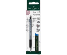 Pieštukas Faber-Castell Grip 1347, 0,7mm + papildomi grafitai