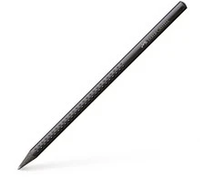 *Pieštukas Faber-Castell GRIP, B, be trintuko, padrožtas, juodos spalvos korpusas