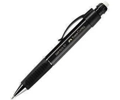 Pieštukas Faber-Castell Grip Plus 1307, 0.7mm, automatinis, juodos spalvos korpusas