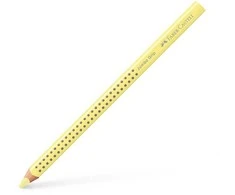 Pieštukas Faber-Castell Jumbo Grip, pastelinės geltonos spalvos
