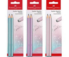 Pieštukas Faber-Castell Jumbo Sparkle Cosmic