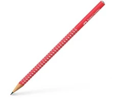 Pieštukas Faber-Castell Sparkle HB, raudonos spalvos korpusas