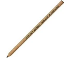 Pieštukas Faber-Castell Pitt, aliejinis, vidutinio minkštumo, juodos spalvos