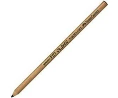 Pieštukas Faber-Castell Pitt, aliejinis, vidutinio minkštumo, juodos spalvos