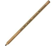 Pieštukas Faber-Castell Pitt, aliejinis, vidutinio minkštumo, juodos spalvos