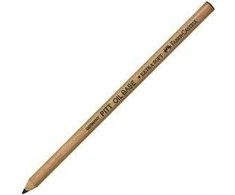 Pieštukas Faber-Castell Pitt, aliejinis, vidutinio minkštumo, juodos spalvos