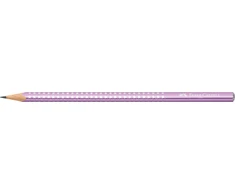Pieštukas Faber-Castell Sparkle HB, violetinės spalvos korpusas