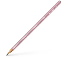 Pieštukas Faber-Castell Sparkle HB, rausvos spalvos korpusas