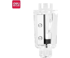 Pieštukų drožtukas DELI H508, skaidrus