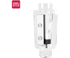 Pieštukų drožtukas DELI H508, skaidrus