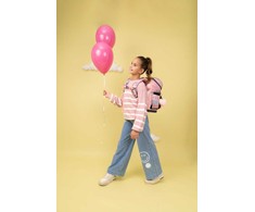 Pink Kuprinė Belmil, 405-41/AG, Ballerina Juodas Rožinė