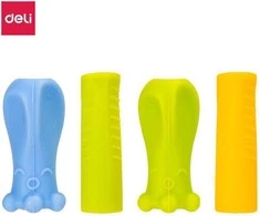 Ergonominiai pirštų laikikliai DELI 69353, 4 vnt.