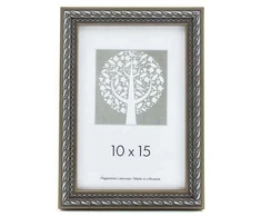 Nuotraukų rėmelis Plastikinis rėmelis Charlotta 1305025, 10x15cm, sidabrinės spalvos