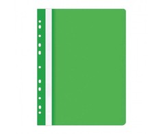 Office Products Plastikinis segtuvėlis, A4, su universalia perforacija, žalios spalvos
