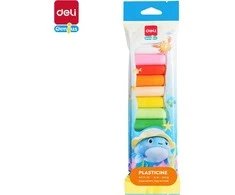 Plastilinas DELI 12 spalvų, 200 g