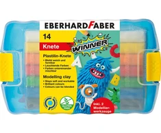 Plastilinas EberhardFaber, Winner 7 spalvų